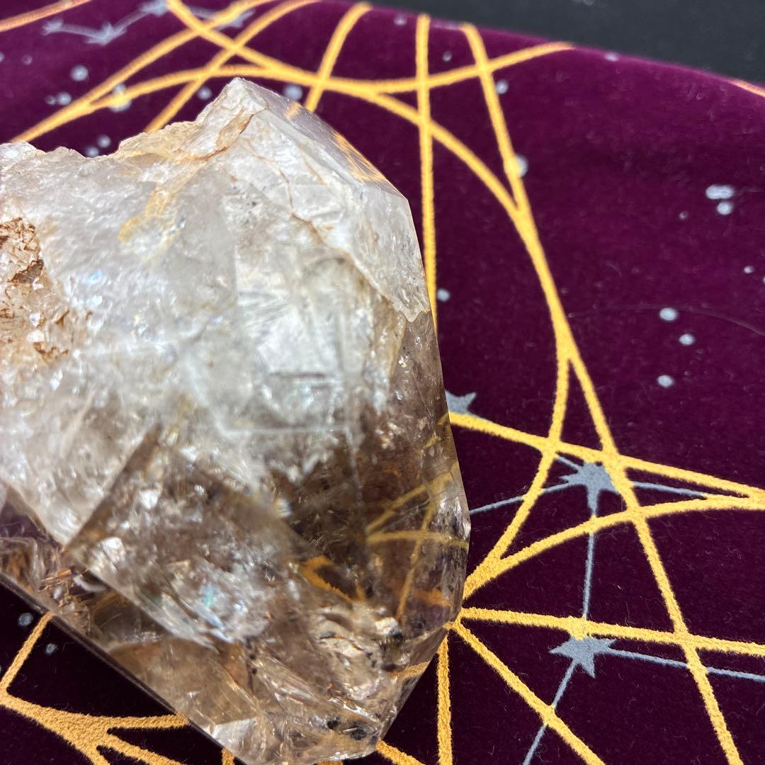 希少　ハーキマーダイヤモンド　大きな結晶　水晶　188g