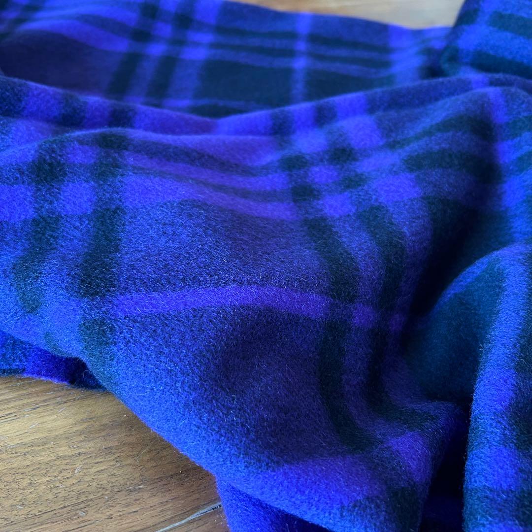 Joshua Ellisジョシュアエリス　バッファローチェック カシミアストール