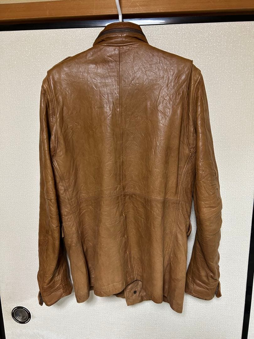 AZ by junhashimotoラムレザージャケット（L〜細身のXLの方に）