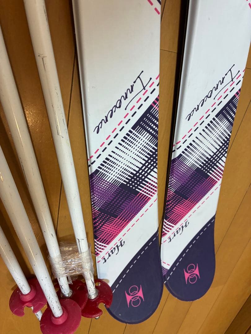 美品スキーセット板128cm靴23.0cm 120〜145cmくらいのお子様向け