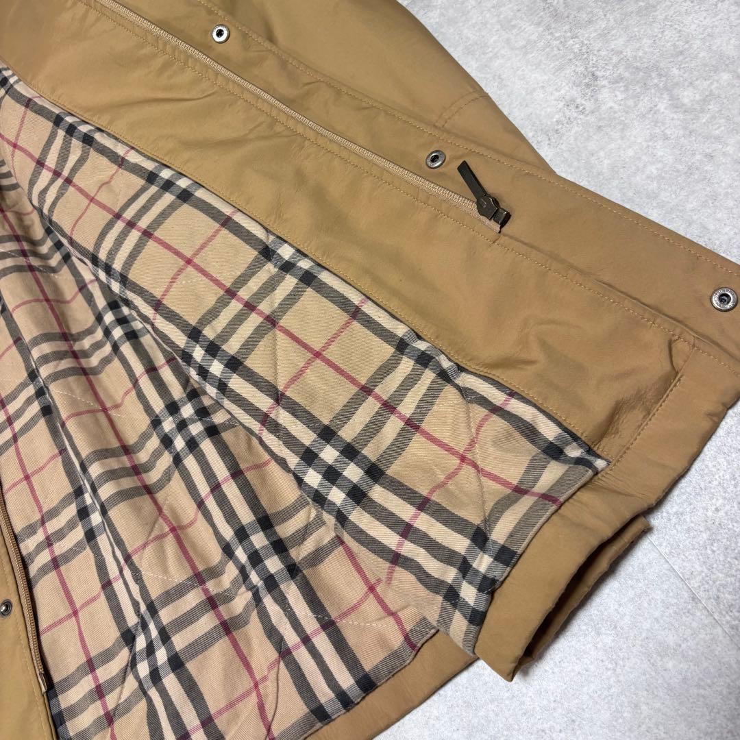 Burberry ノバチェック ステンカラーコート ベージュ L ユーロ
