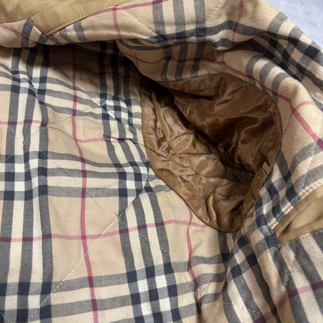 Burberry ノバチェック ステンカラーコート ベージュ L ユーロ