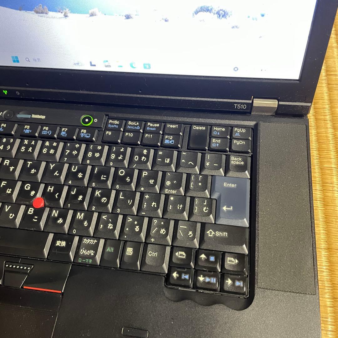 Windowsノート本体 Lenovo ThinkPad T510 Windows 11 Pro
