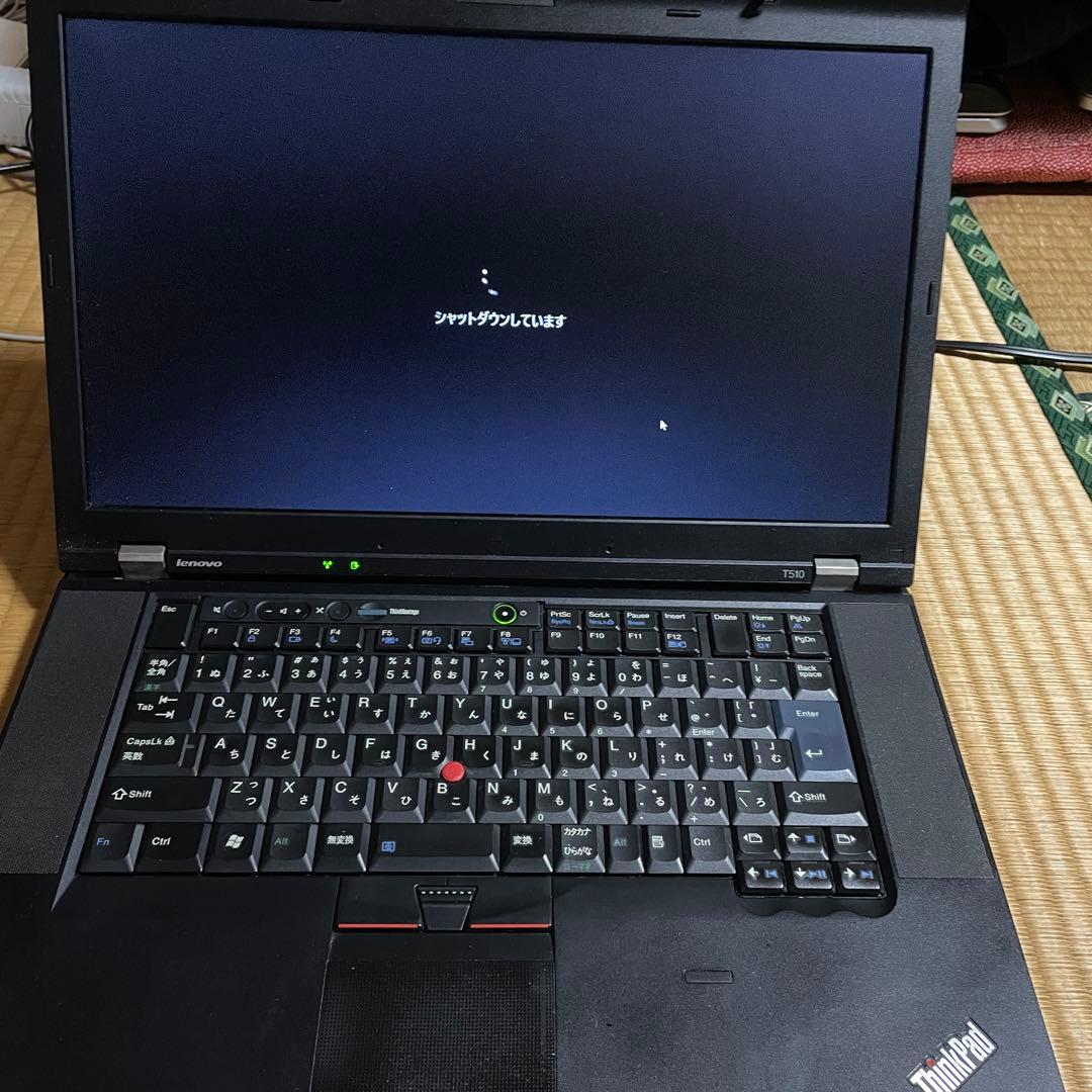Windowsノート本体 Lenovo ThinkPad T510 Windows 11 Pro