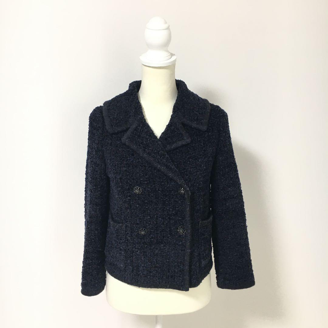 美品　FOXEY フォクシー　ツイード　ジャケット