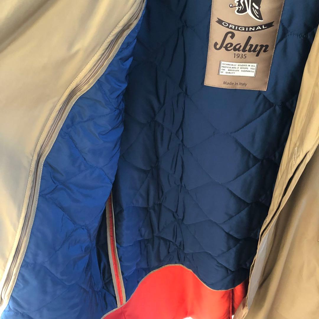 ヤ*カ様 Sealup ブラウン ロング　コート　ベスト　48 ポリエステル