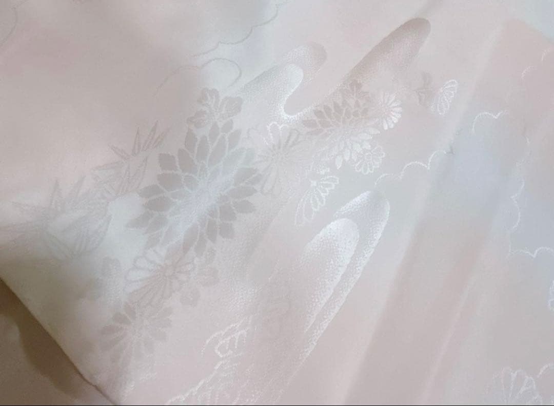 豪華逸品手描き友禅♡七五三　7歳　女の子　セット一式　ピンク朱色　ゴールド　正絹