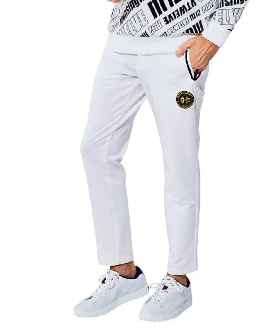 MUNSING WEAR ×V12 パンツ　ホワイト