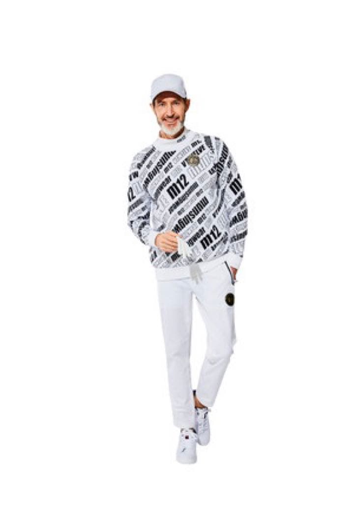 MUNSING WEAR ×V12 パンツ　ホワイト