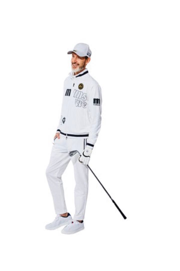 MUNSING WEAR ×V12 パンツ　ホワイト