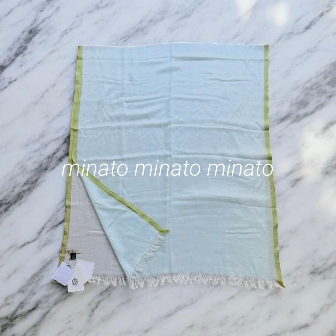 rib05 新品タグ付 CARIAGGI カリアッジカシミヤシルクストール