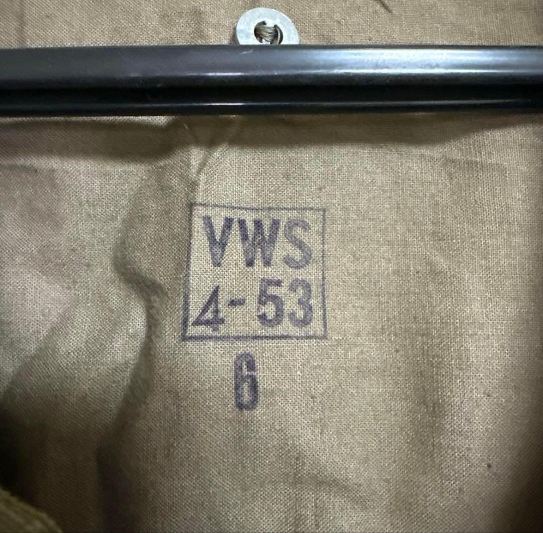 フランス軍 モーターサイクルコート VWS 4-53 size6 実物