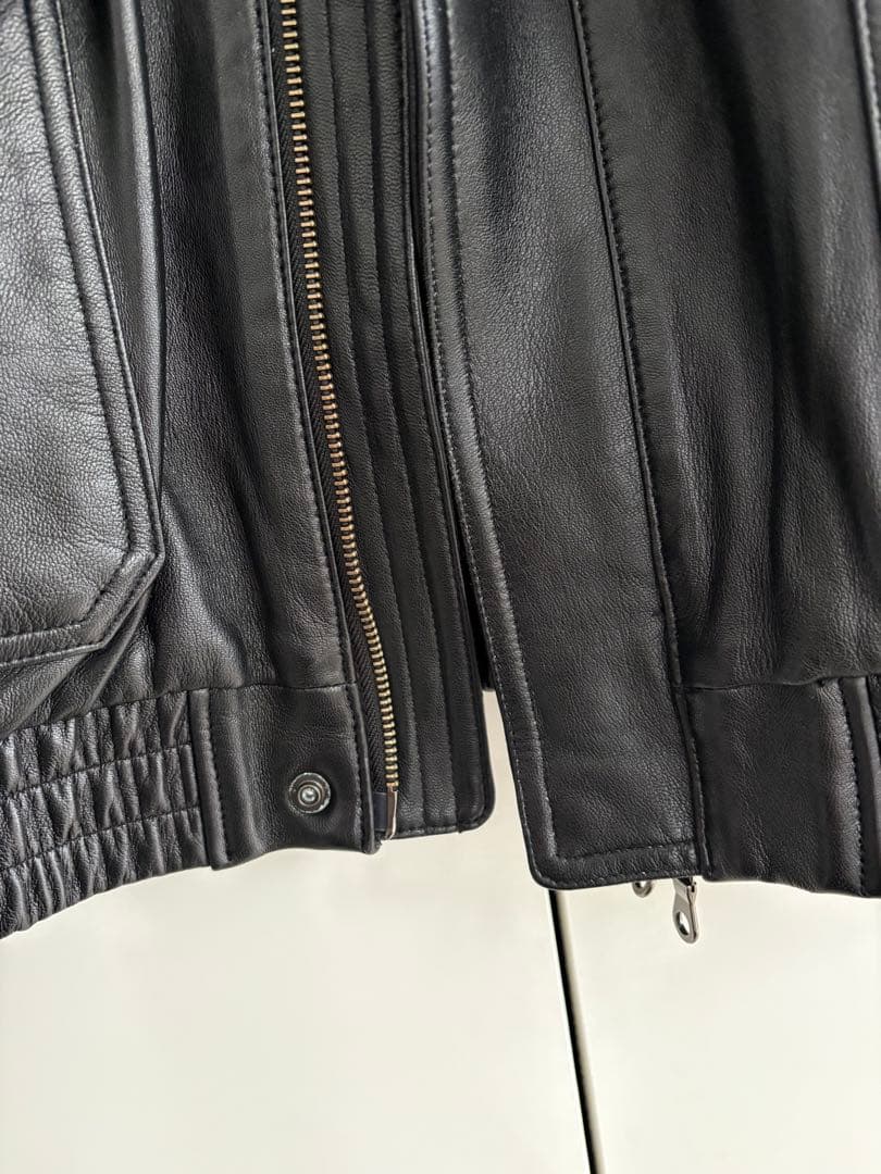 たか　journal standard ラムダッドレザーブルゾン