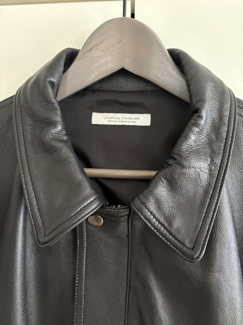 たか　journal standard ラムダッドレザーブルゾン
