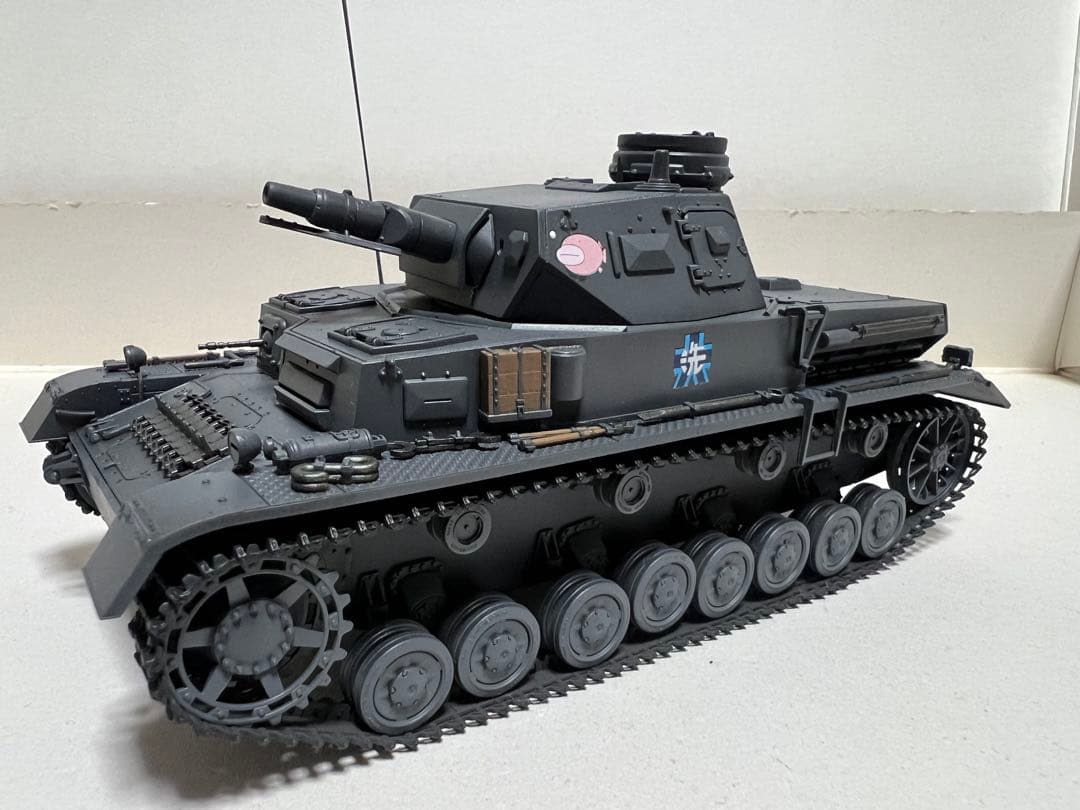 け*ん様 1/35 ガールズ＆パンツァー IV号戦車D型 塗装済み完成品 10周