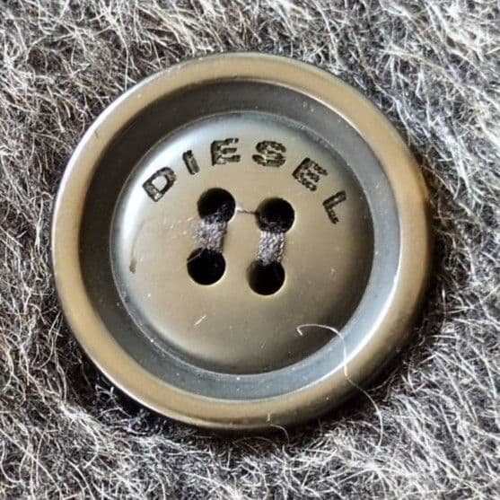 【美品】DESEL ディーゼル モヘア混 ウールチェスターコート M