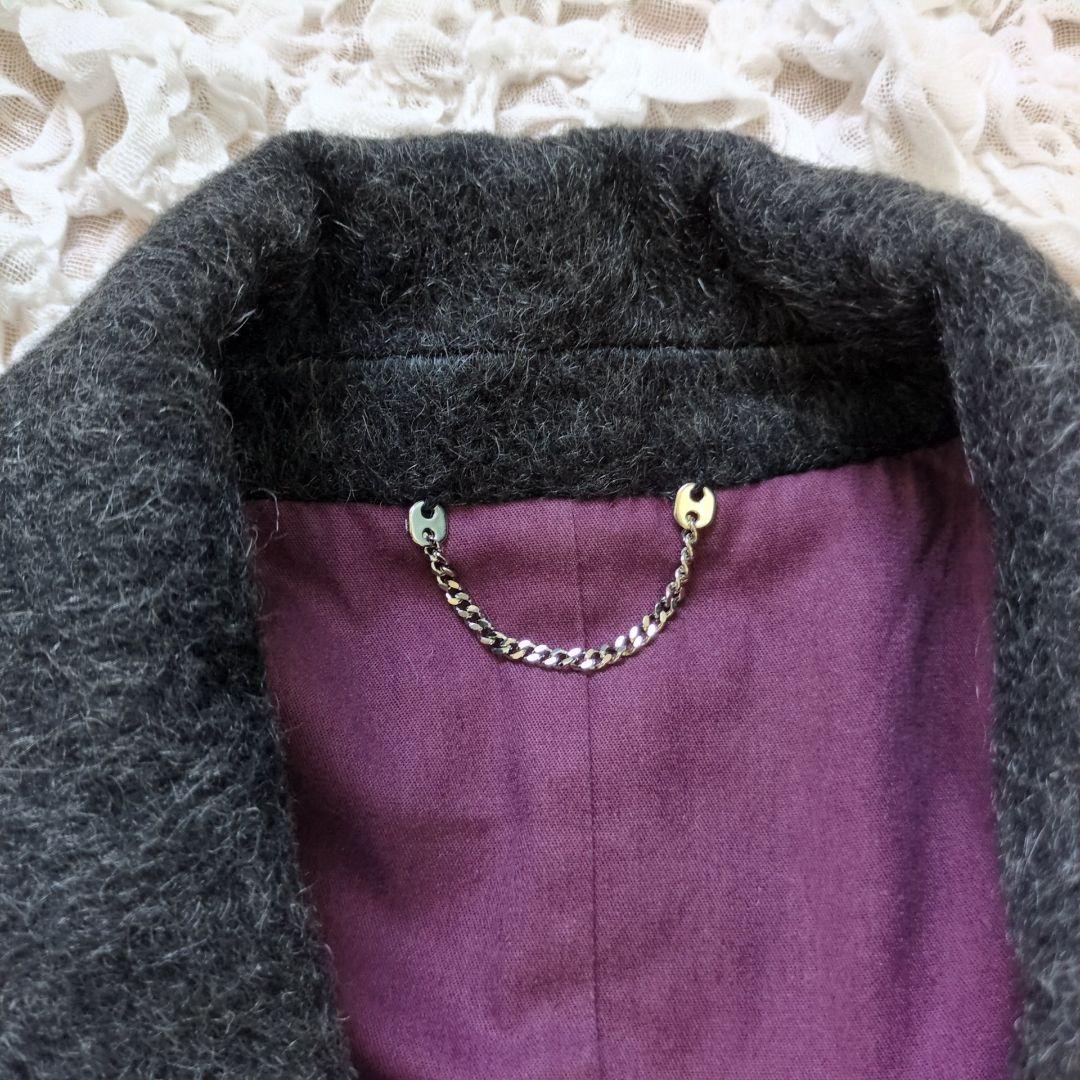 【美品】DESEL ディーゼル モヘア混 ウールチェスターコート M