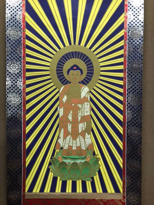 u*9様 阿弥陀如来 浄土真宗 大谷派 東本願寺 掛軸 仏画 法事 葬儀