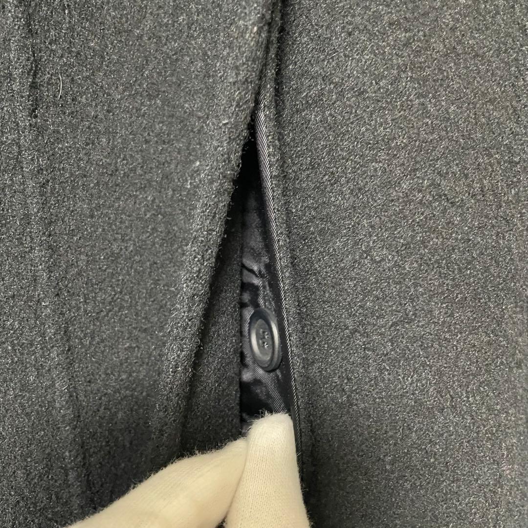 PARIENNE ファーロングコート ミンク 比翼 フレア Aライン ブラック