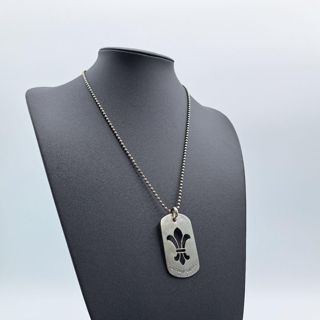 CHROME HEARTS クロムハーツ ネックレス ドッグタグ 925