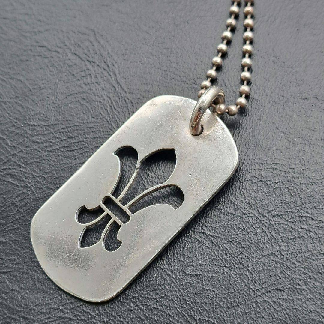 CHROME HEARTS クロムハーツ ネックレス ドッグタグ 925