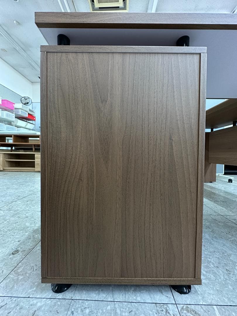 ニトリ　L字デスク　システムデスク　ラボーロ140　RB004　ブラウン