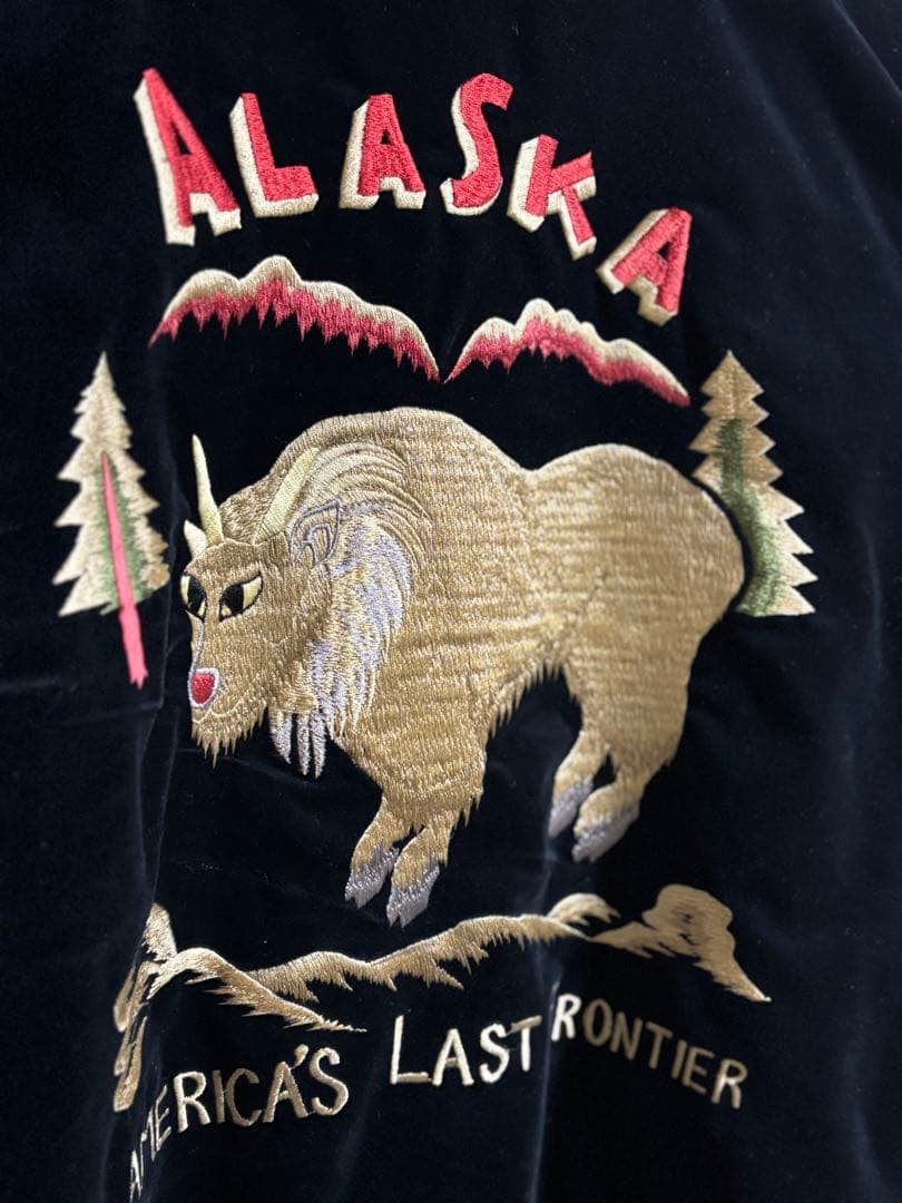 ポ*ー様 【300円開始】希少XXXL テーラー東洋 別珍スカジャン 50s復刻