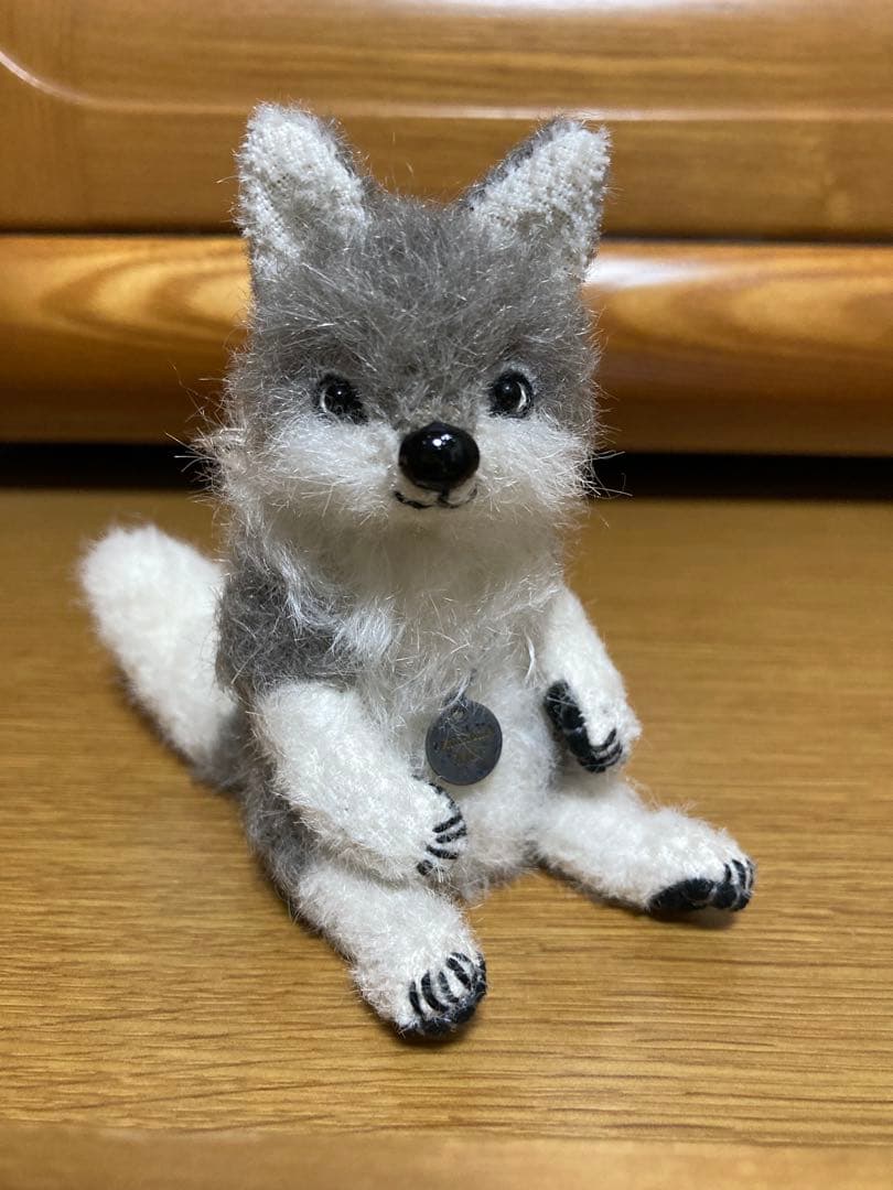 tamakum様 オオカミ アーティストベア ぬいぐるみ テディベア