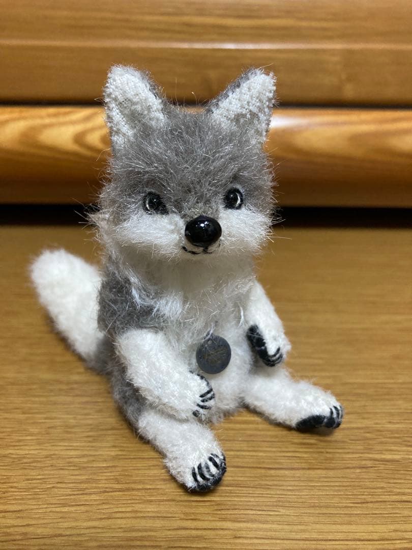 tamakum様 オオカミ アーティストベア ぬいぐるみ テディベア