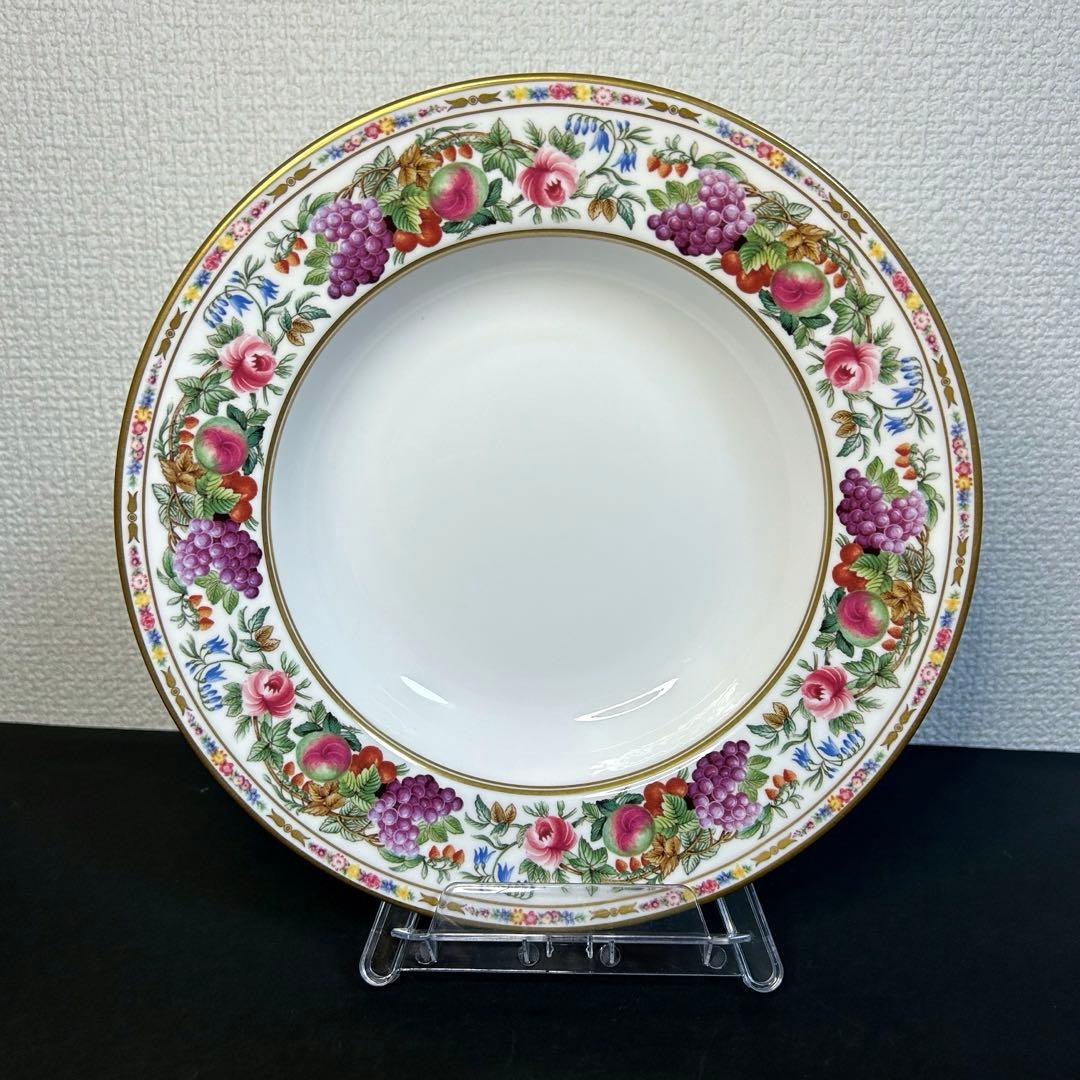 Spodeプロヴァンス 皿 英国製 ディナープレート23.5cm 廃版品