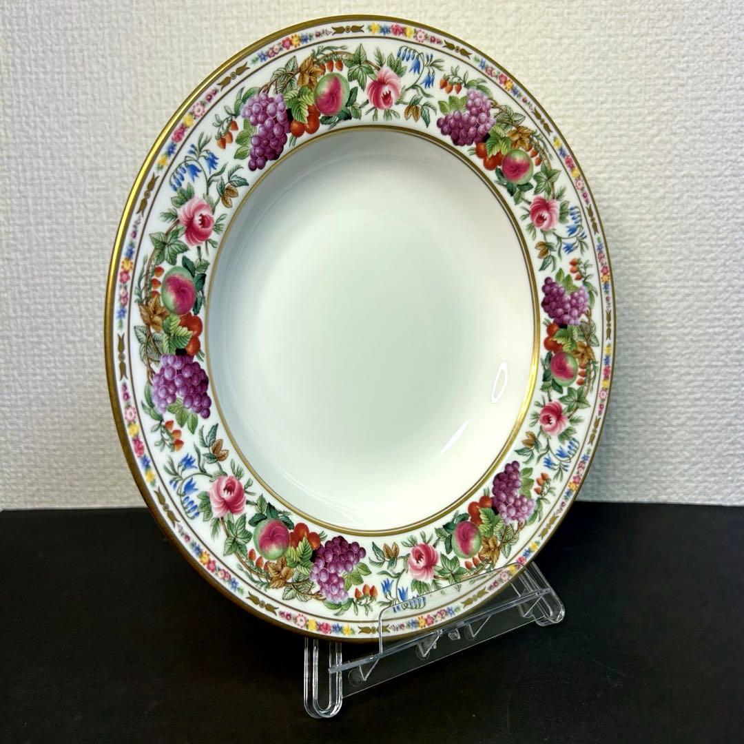 Spodeプロヴァンス 皿 英国製 ディナープレート23.5cm 廃版品