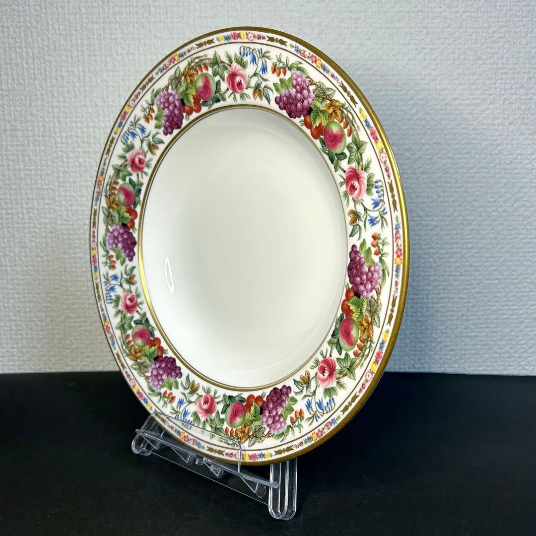 Spodeプロヴァンス 皿 英国製 ディナープレート23.5cm 廃版品