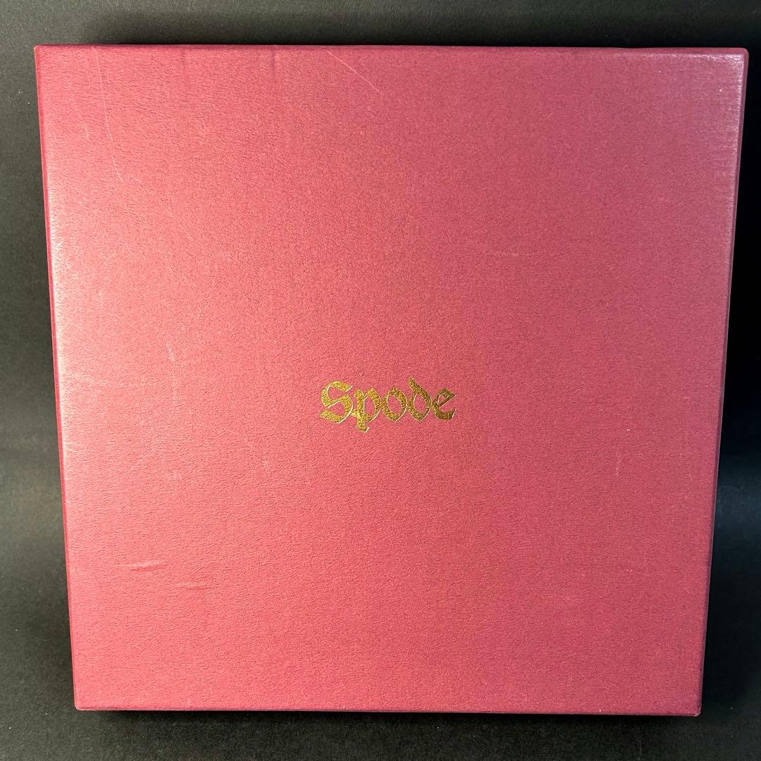 Spodeプロヴァンス 皿 英国製 ディナープレート23.5cm 廃版品