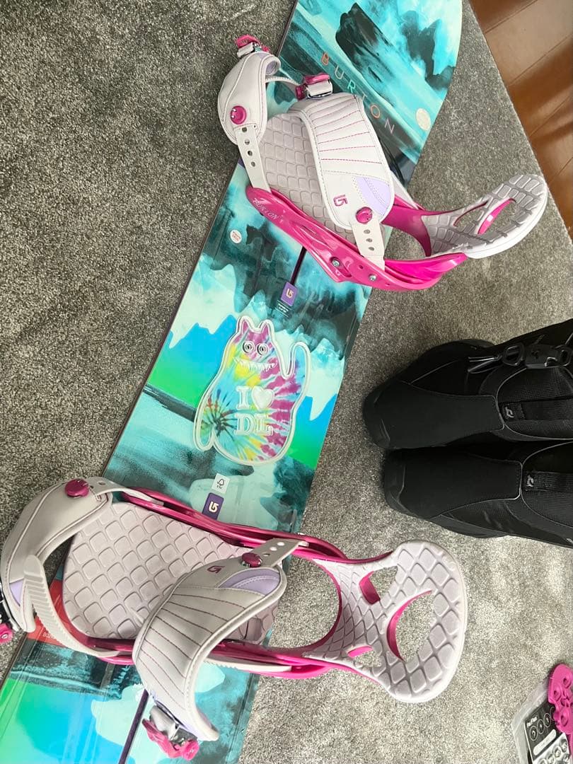 BURTON FEATHER 144 ブーツ 25cm　スノーボード　セット