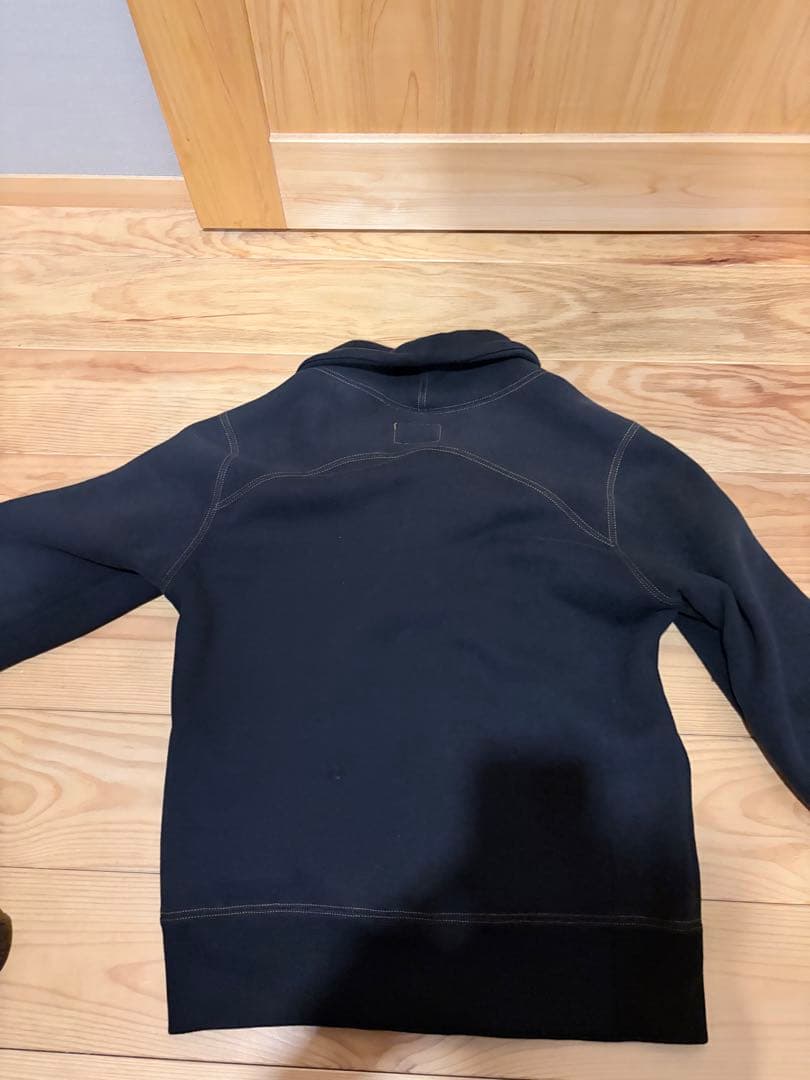 コリンボ ショールカラースウェットカーディガン