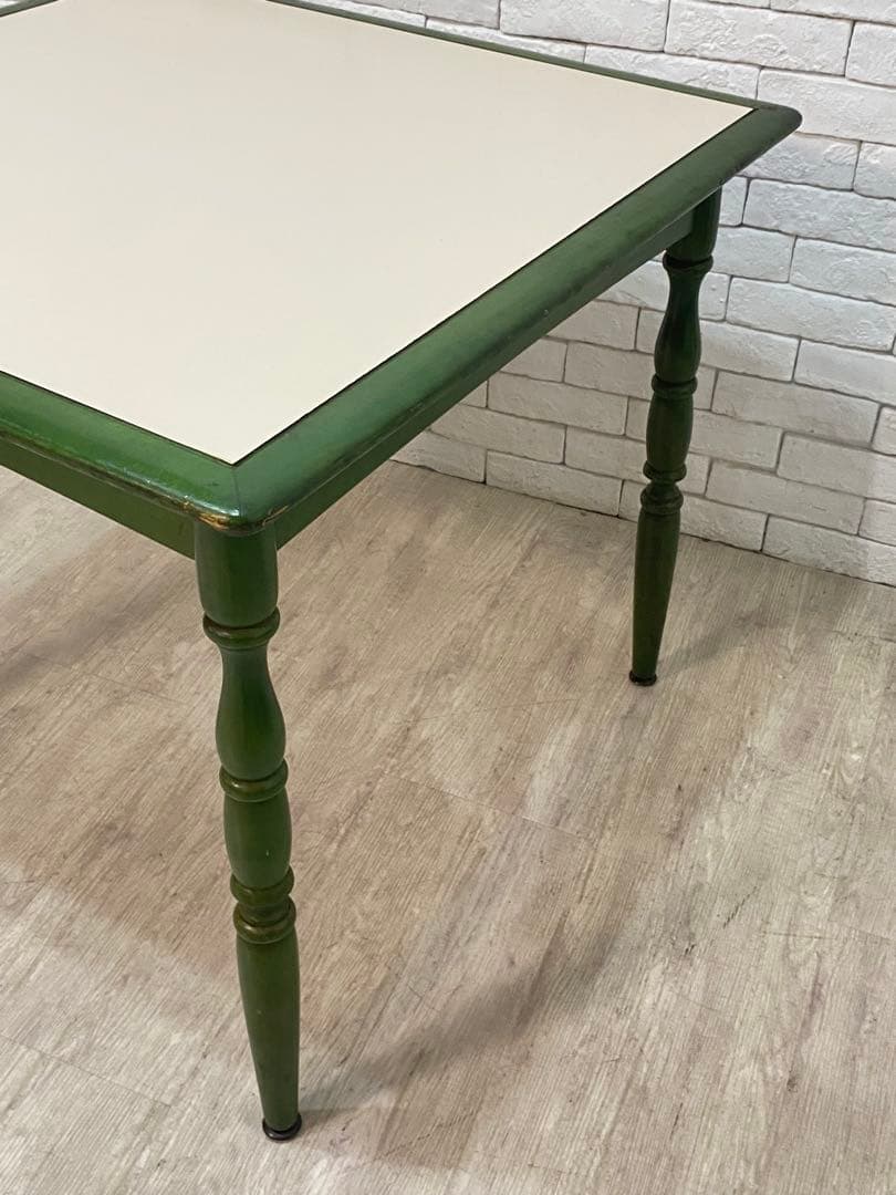 【東京23区配送無料】　飛騨産業　ダイニング　テーブル　アンティーク　ビンテージ