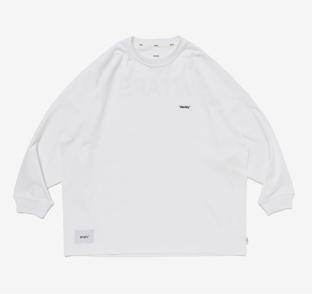IDENTITY / LS / COTTON Sサイズ WHITE