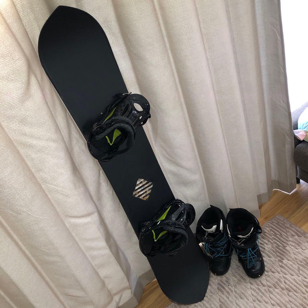 【ninya様】スノーボード、ブーツ、キャリーバッグ