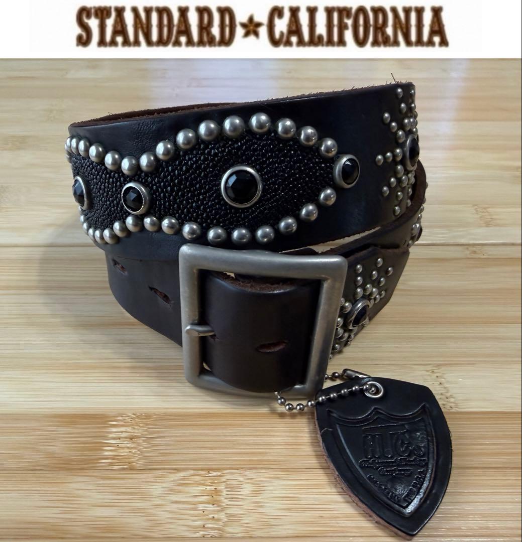 ⭐️HTC⭐️ピーナッツオーバーレイ⭐️スティングレイ⭐️ブラックレザー茶芯⭐️32