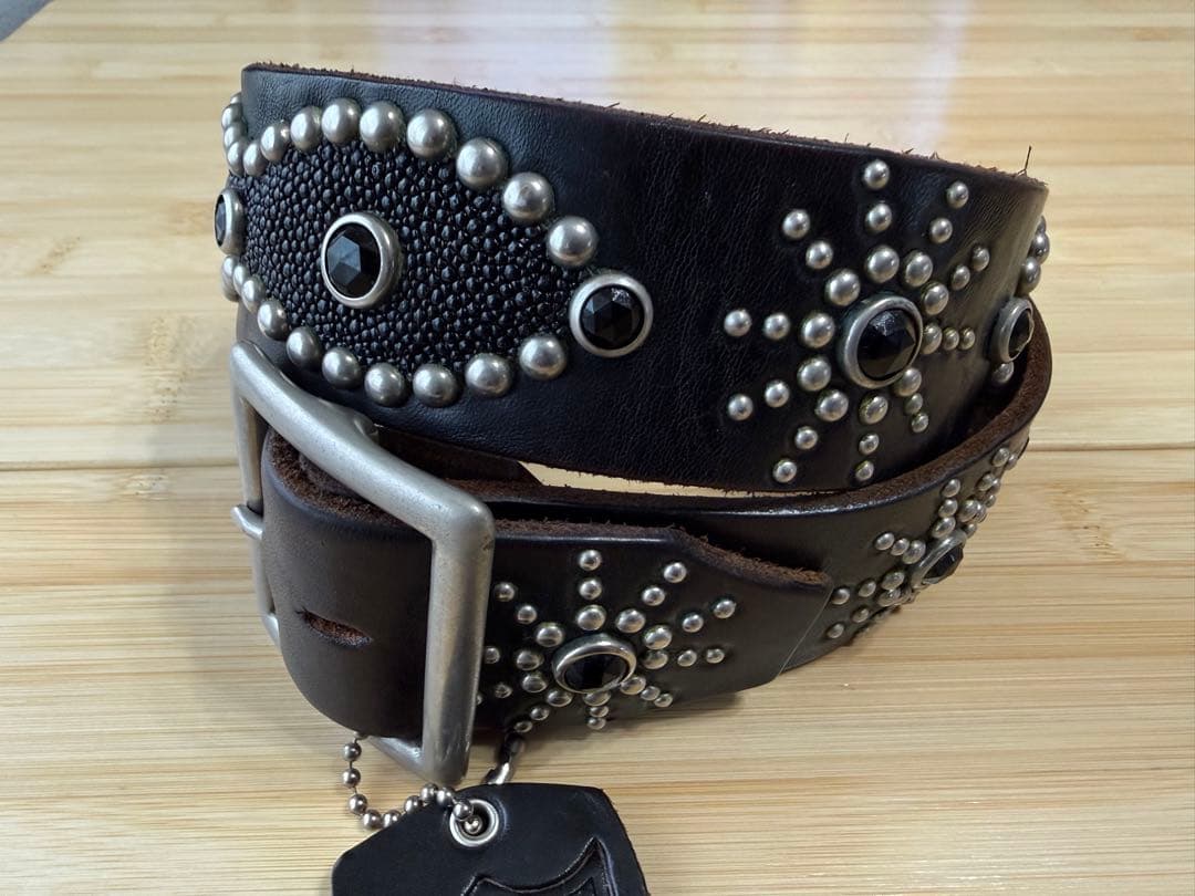 ⭐️HTC⭐️ピーナッツオーバーレイ⭐️スティングレイ⭐️ブラックレザー茶芯⭐️32