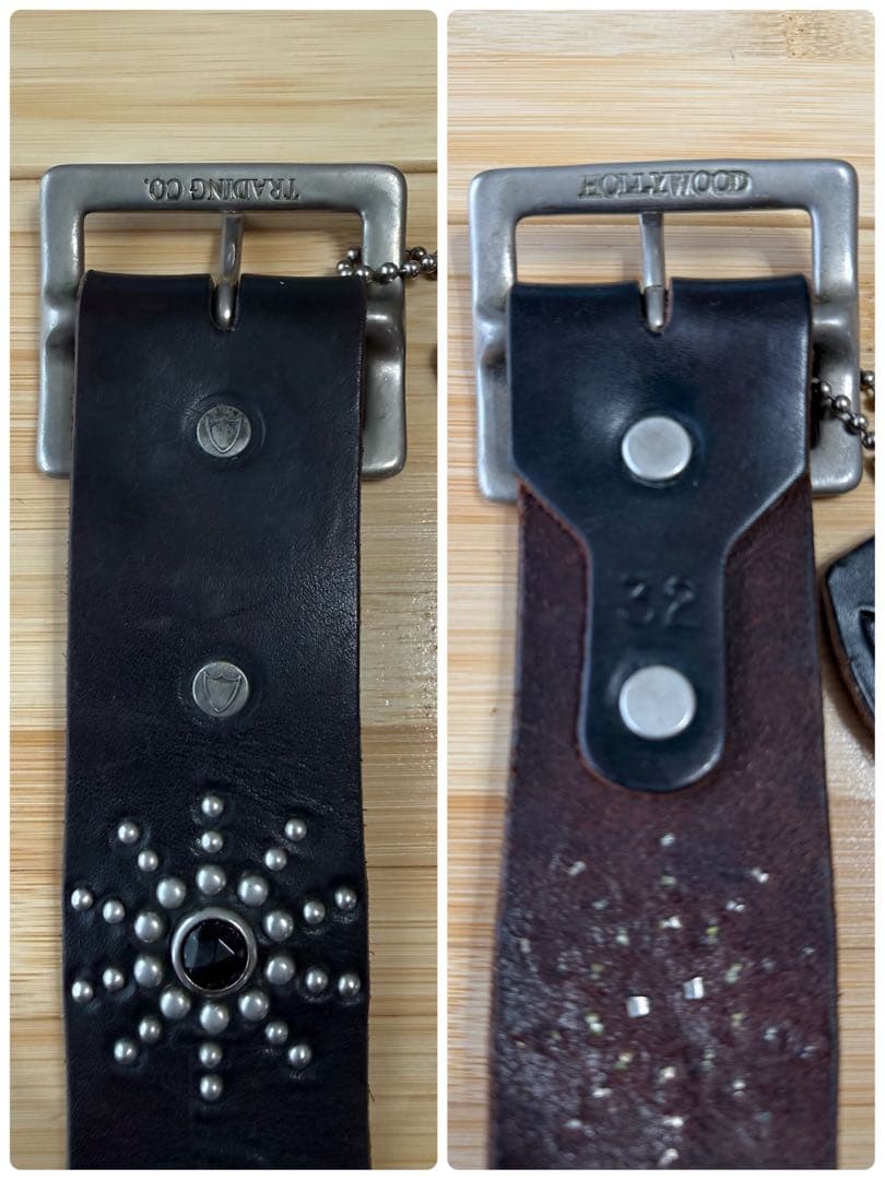 ⭐️HTC⭐️ピーナッツオーバーレイ⭐️スティングレイ⭐️ブラックレザー茶芯⭐️32