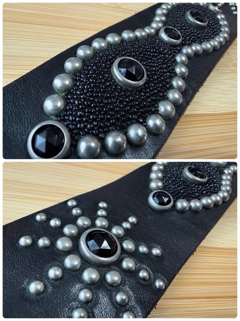 ⭐️HTC⭐️ピーナッツオーバーレイ⭐️スティングレイ⭐️ブラックレザー茶芯⭐️32