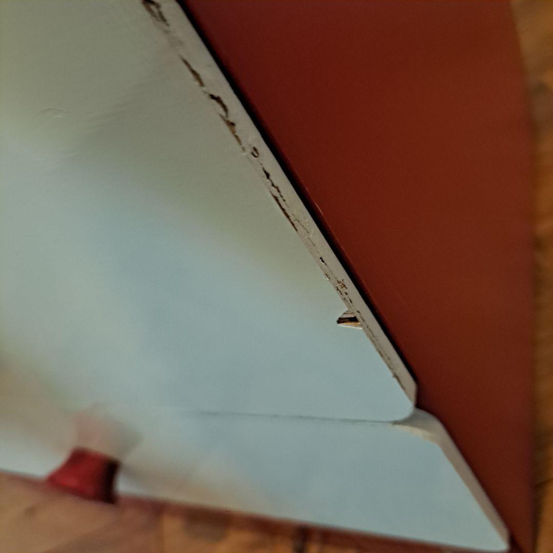 大幅値下げ　スペースエイジ　レトロ チェスト 赤　白