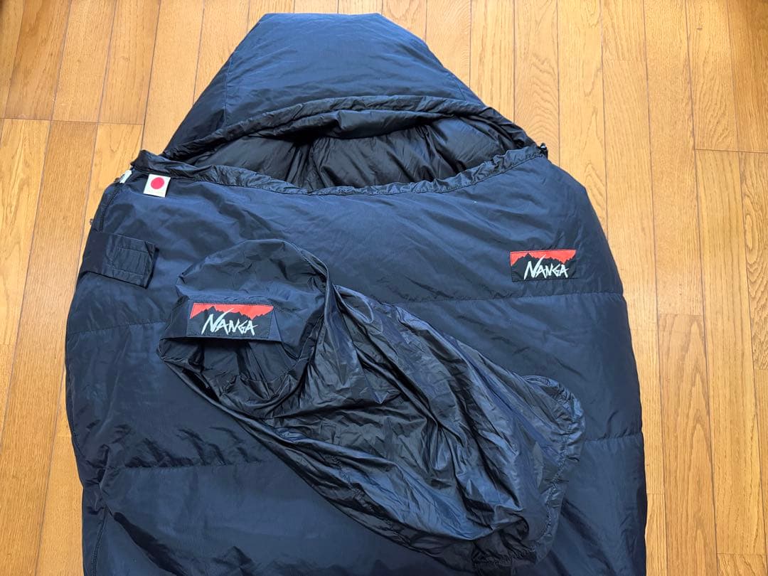 状態良好　山渓　NANGA オーロラ750dx オールブラック