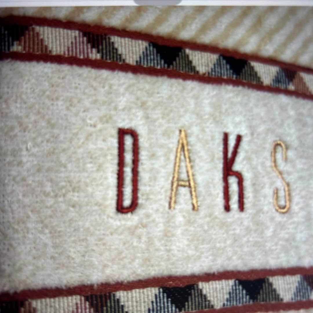 新品保管品　DAKS ダックス　タオルケット2枚組　140✖︎190