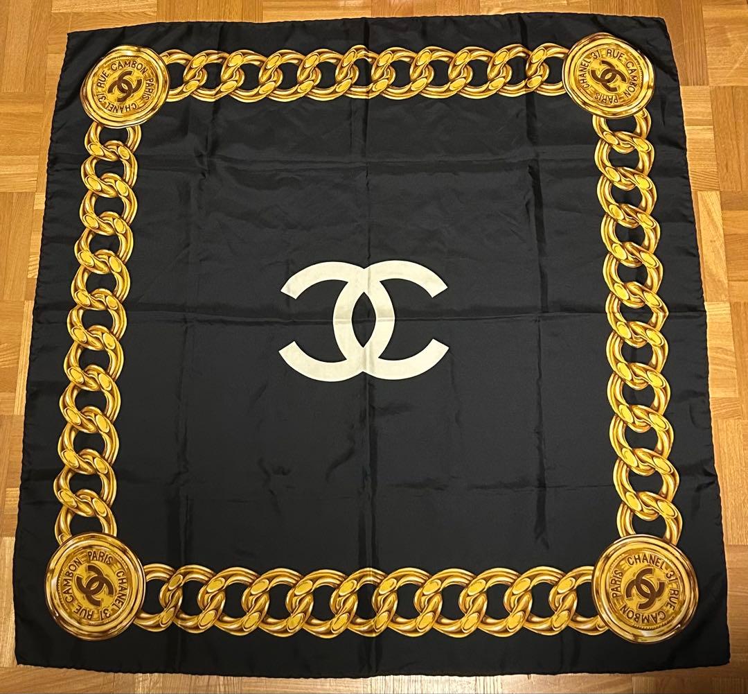 CHANEL 大判 スカーフ