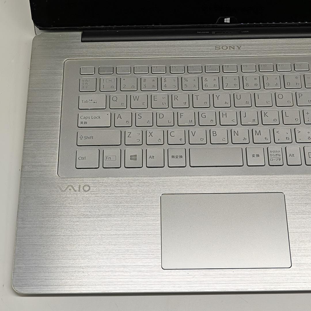 【VAIO】SVF 高速i7 新品SSD512GB 16GB シルバーノートPC