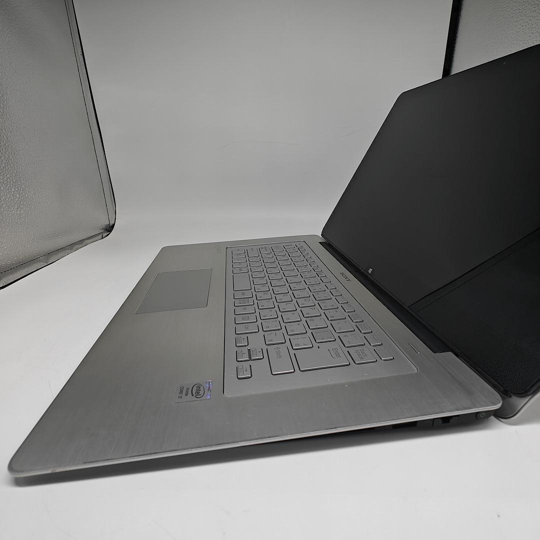 【VAIO】SVF 高速i7 新品SSD512GB 16GB シルバーノートPC