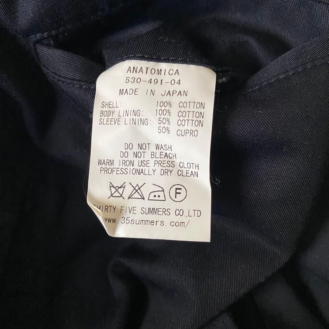 ANATOMICA single raglan ventile 38コート　撥水