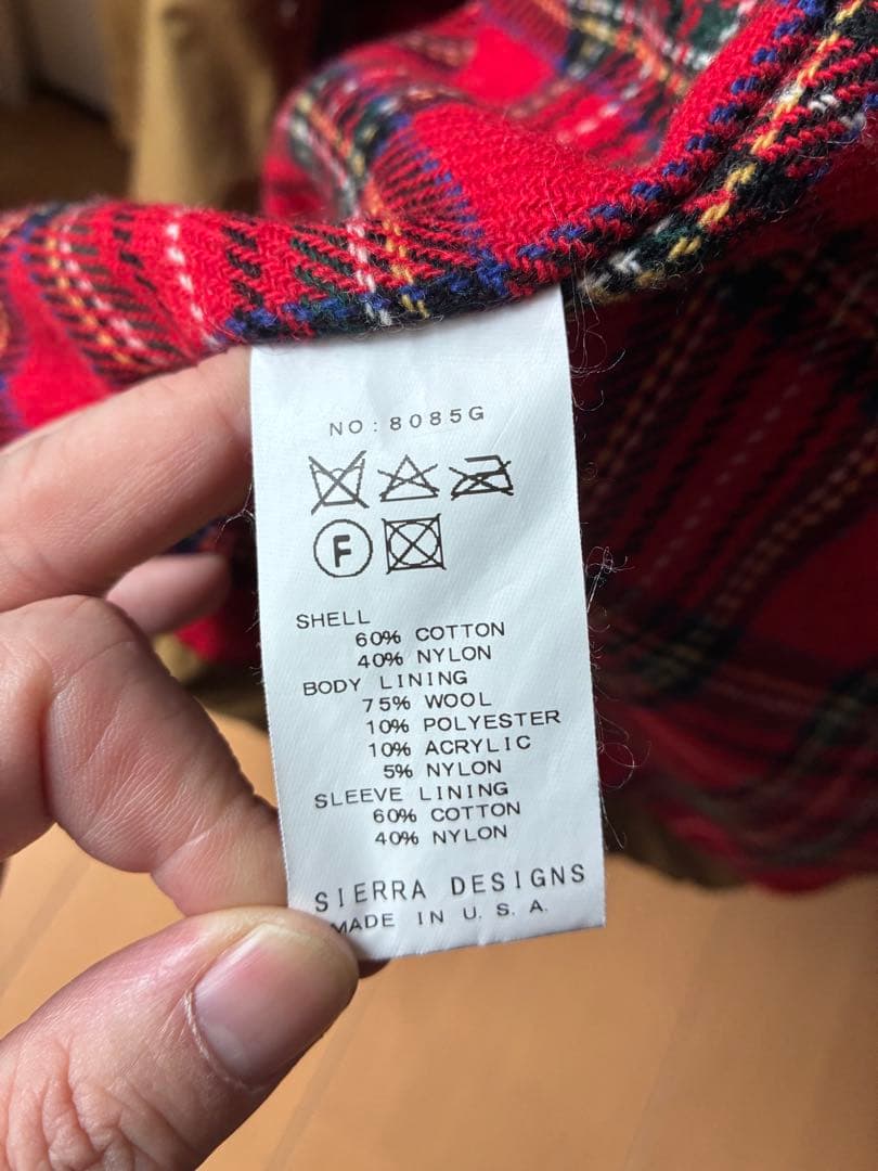 美品　SIERRA DESIGNS 60/40 マウンテンパーカー　USA製